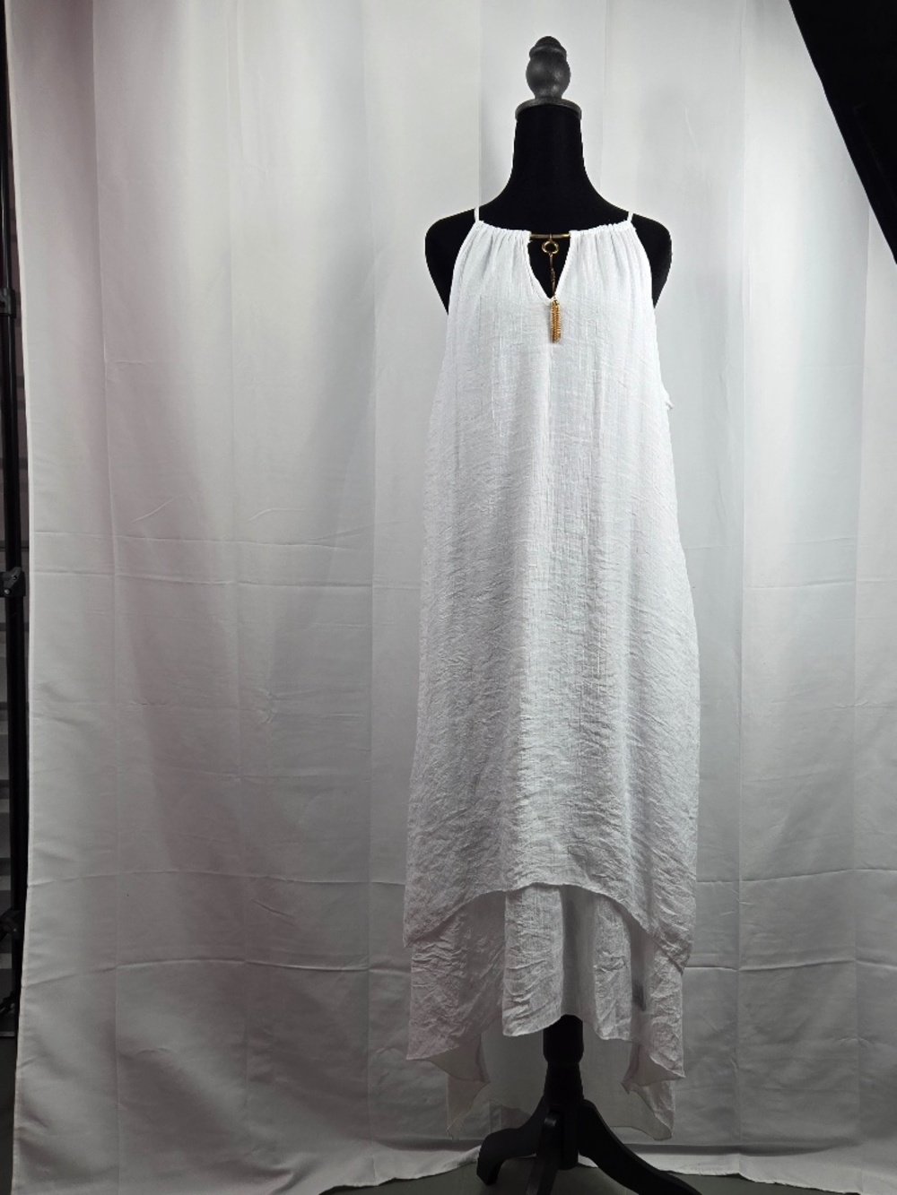 White summer dress